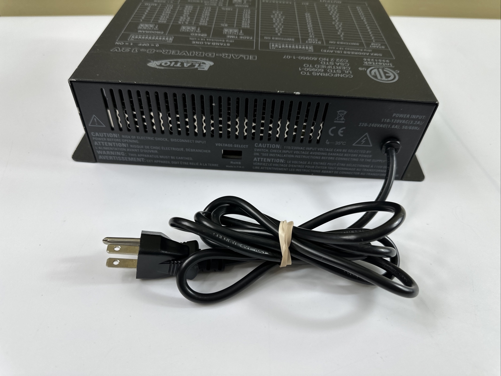 ELATION ELAR-DRIVER-8-12V READ