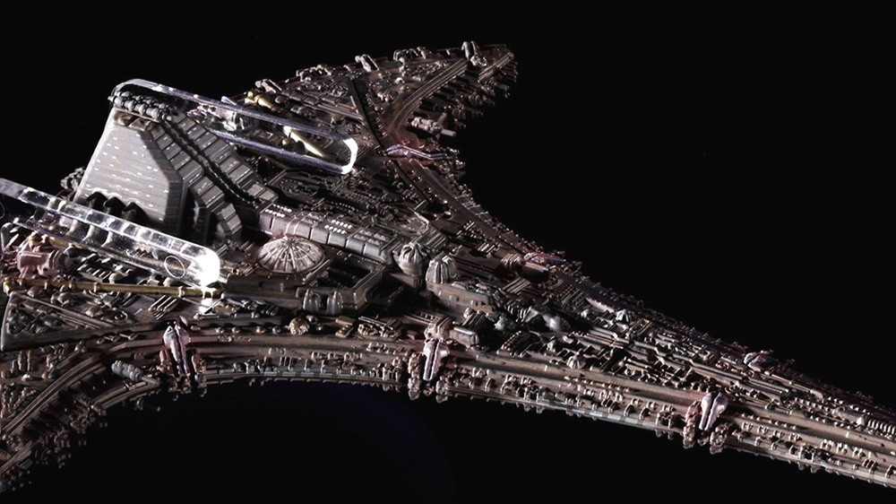 Stargate Spear Of Destiny Ship 3D Resin Print 8.5"x6.5"