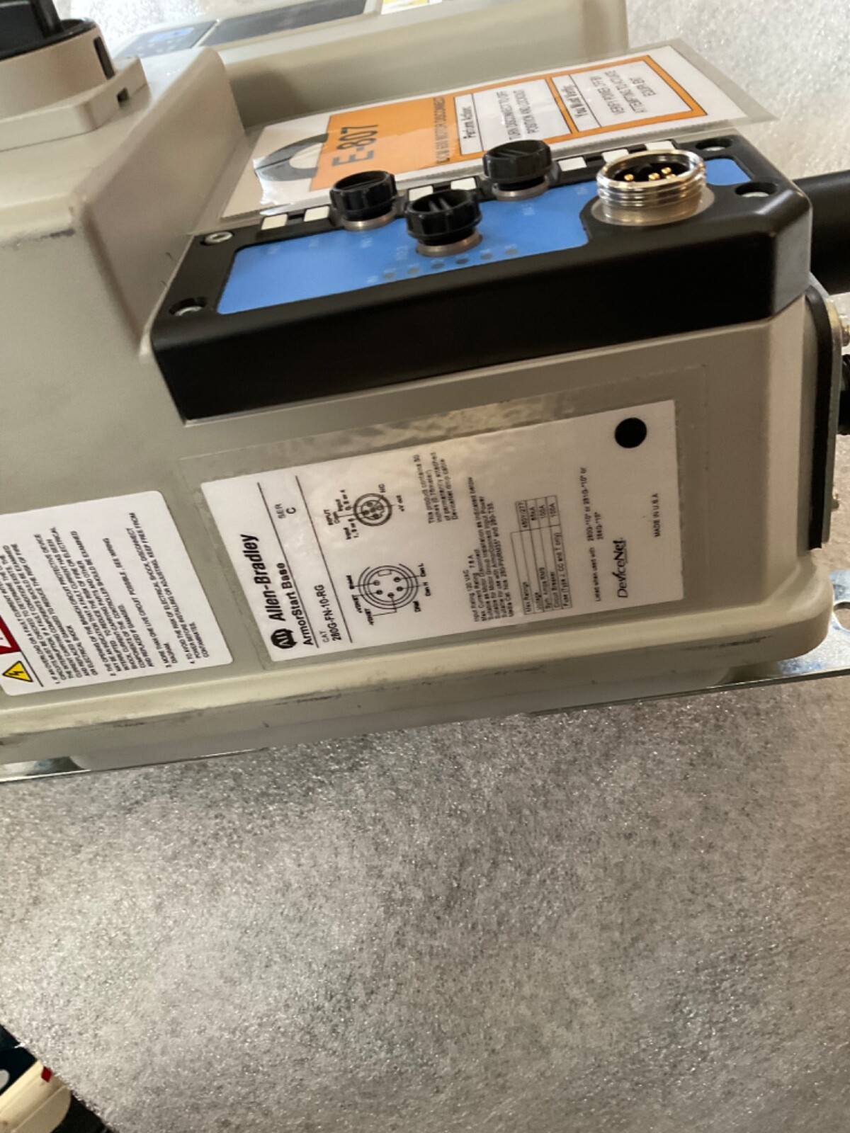 ALLEN BRADLEY 281G-F12D-10B-RRG-CBG MODULE and 280G-FN-10-RG. BASE