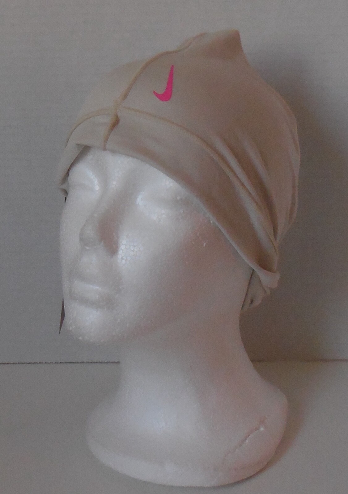 Nike Yoga Studio Headband Wide Dri-Fit Women Light Tan/Pink