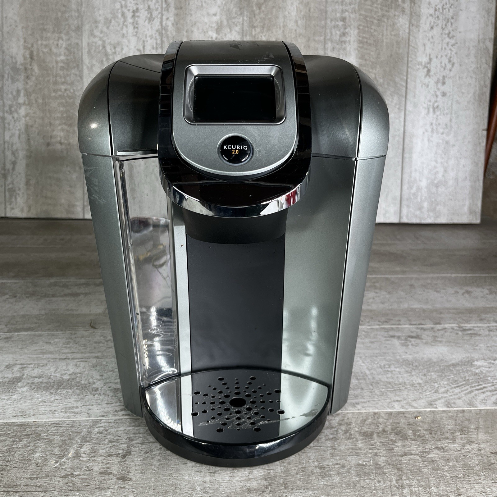 Keurig 2.0 K2.0-500  Touchscreen Digital Coffee Maker KCup Brewer Silver