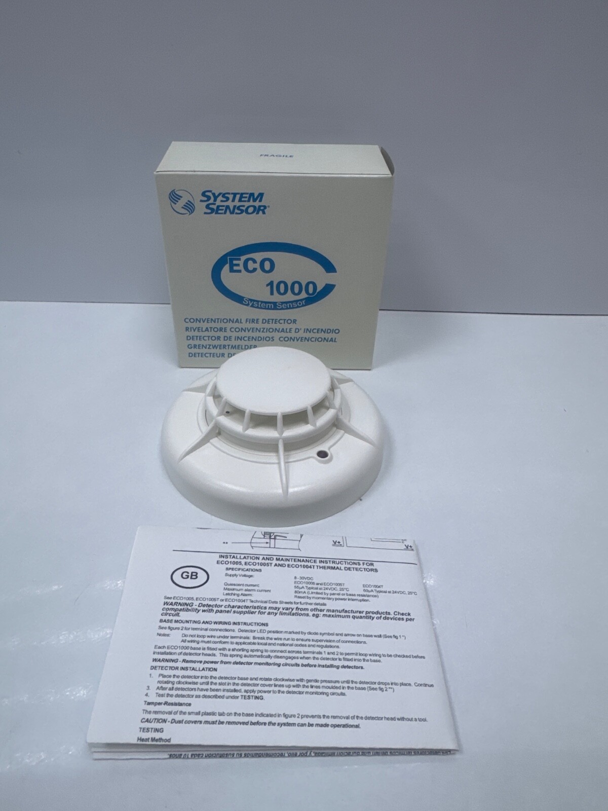 System Sensor ECO1005 THERMAL DETECTOR