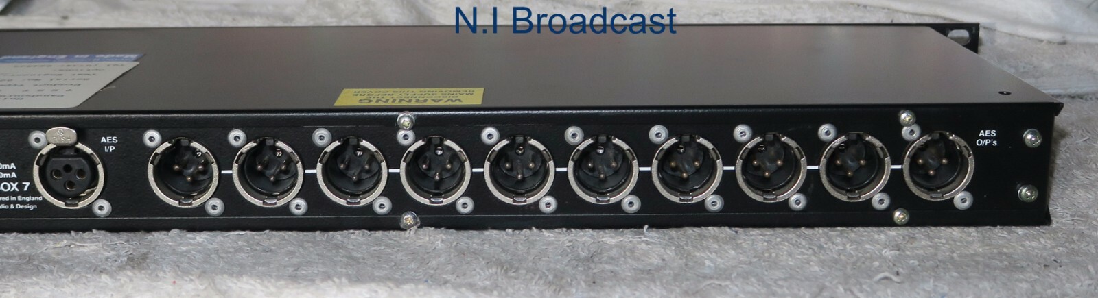 Audio design Probox 7 AES / EBU distribution unit (1in 10 out)