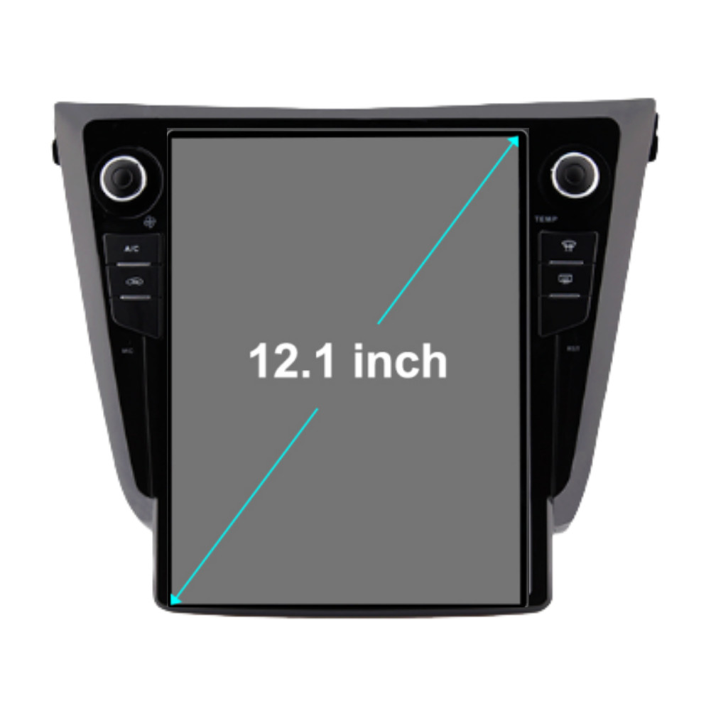 12.1"Car Stereo for Nissan X-Trail  2014-2019 Wireless Carplay WiFi Car Radio FM