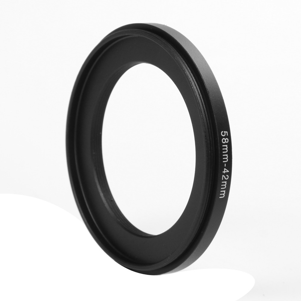 Black 77mm to 67mm 77mm-67mm Step Down Filter Ring Adapter