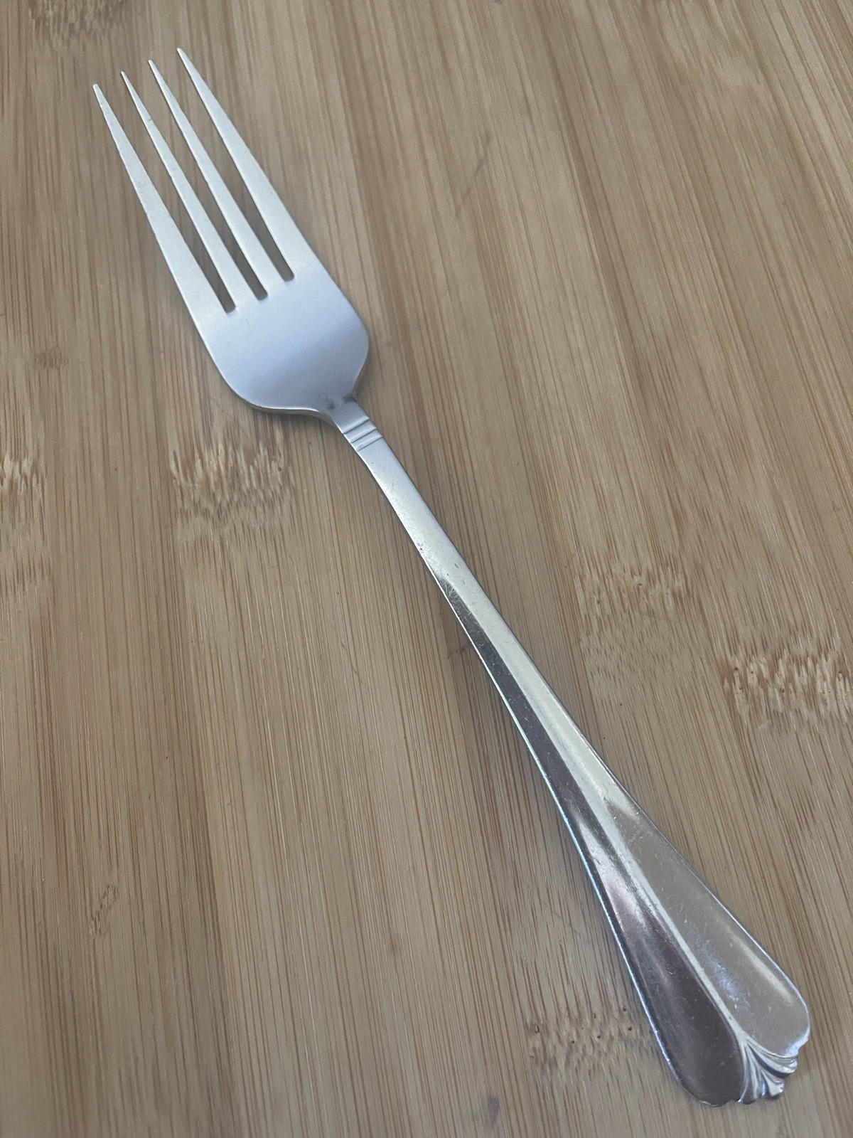 Stanley Roberts COUNTRY SHELL Stainless Plume Tip Stainless DINNER FORK  7.5"