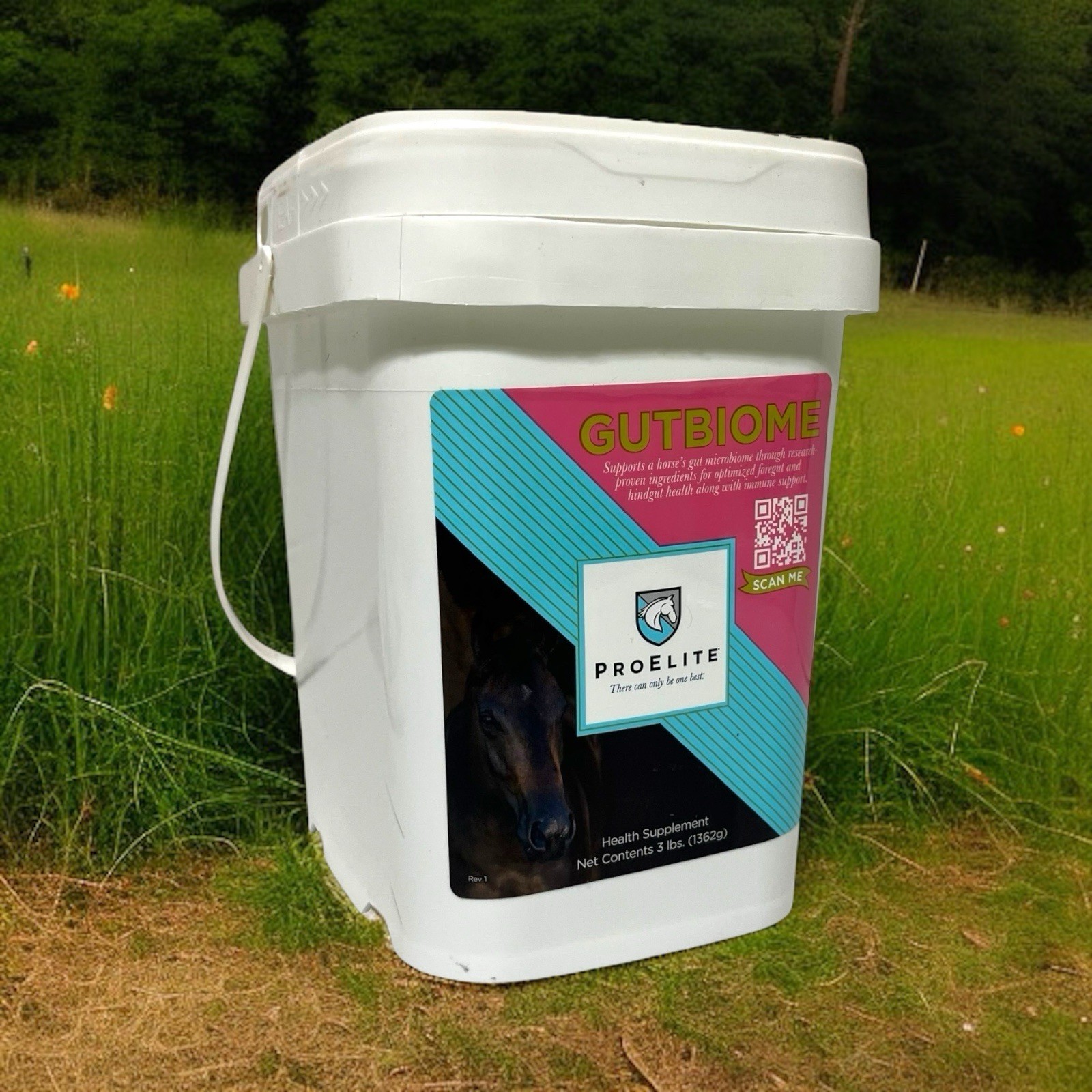 ProElite Gutbiome Pelleted Equine Gut Health Supplement 3 Lb New Sealed