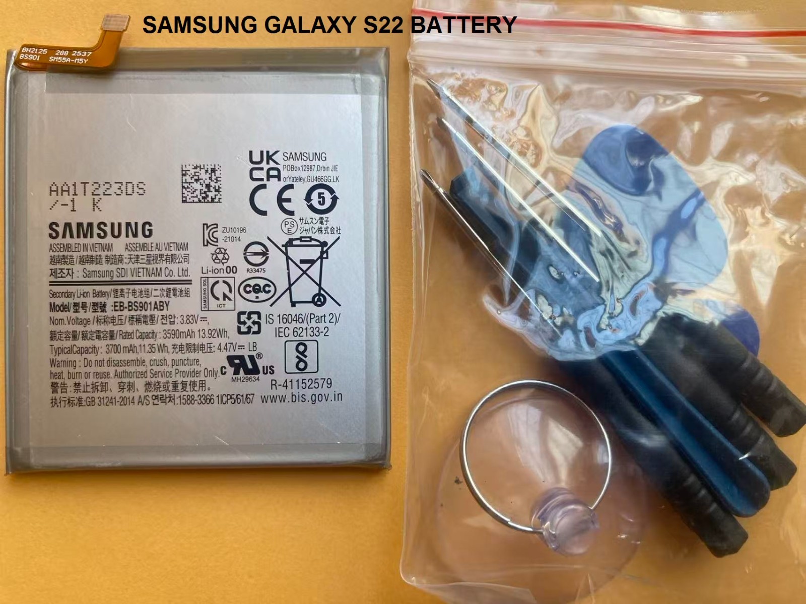 New OEM Original Battery for Samsung Galaxy S22 5G