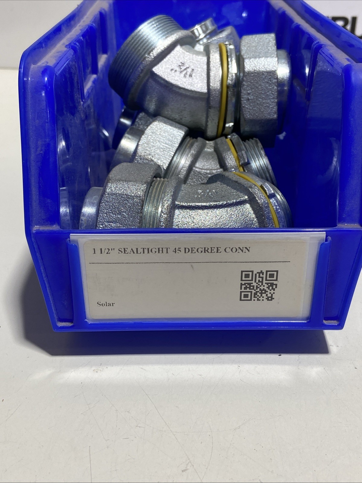Crouse Hinds LTB15045 1-1/2” 45-Deg Male Connector W/Insulated Bushing