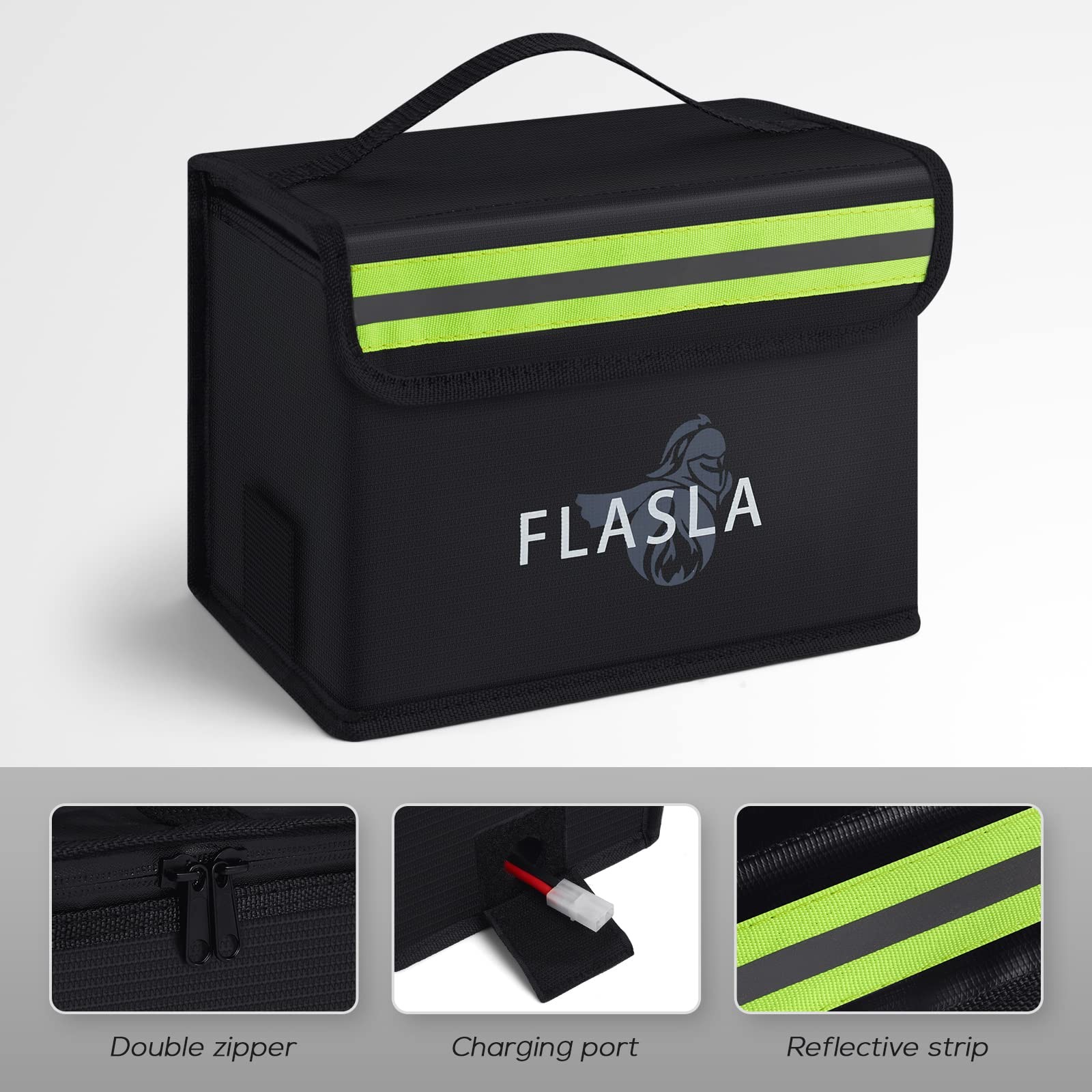 Large Capacity Fireproof Explosion Proof Lipo Battery Storage Guard Bag