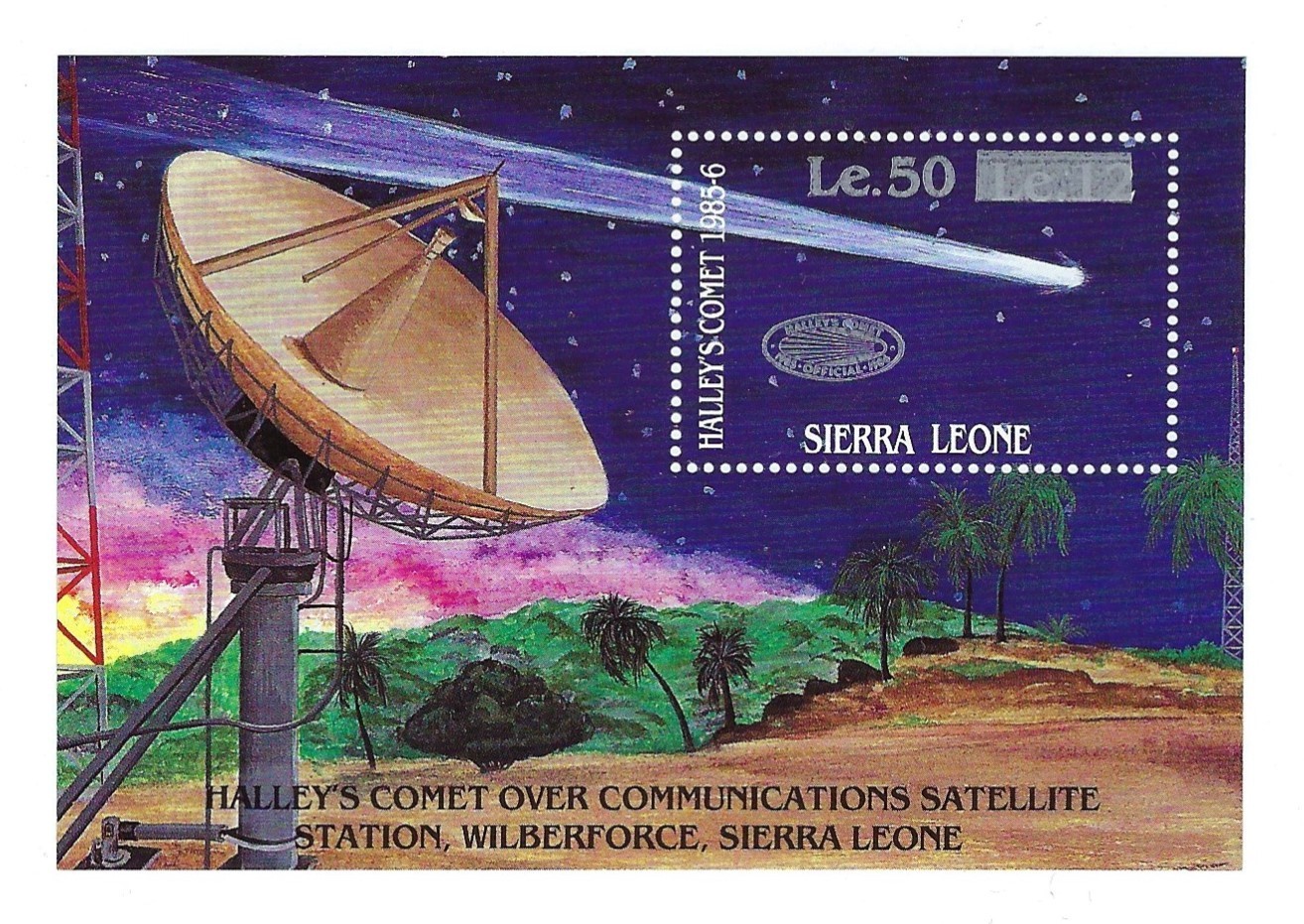 SIERRA LEONE #817 SOUVINER SHEET, MINT, VF, NH