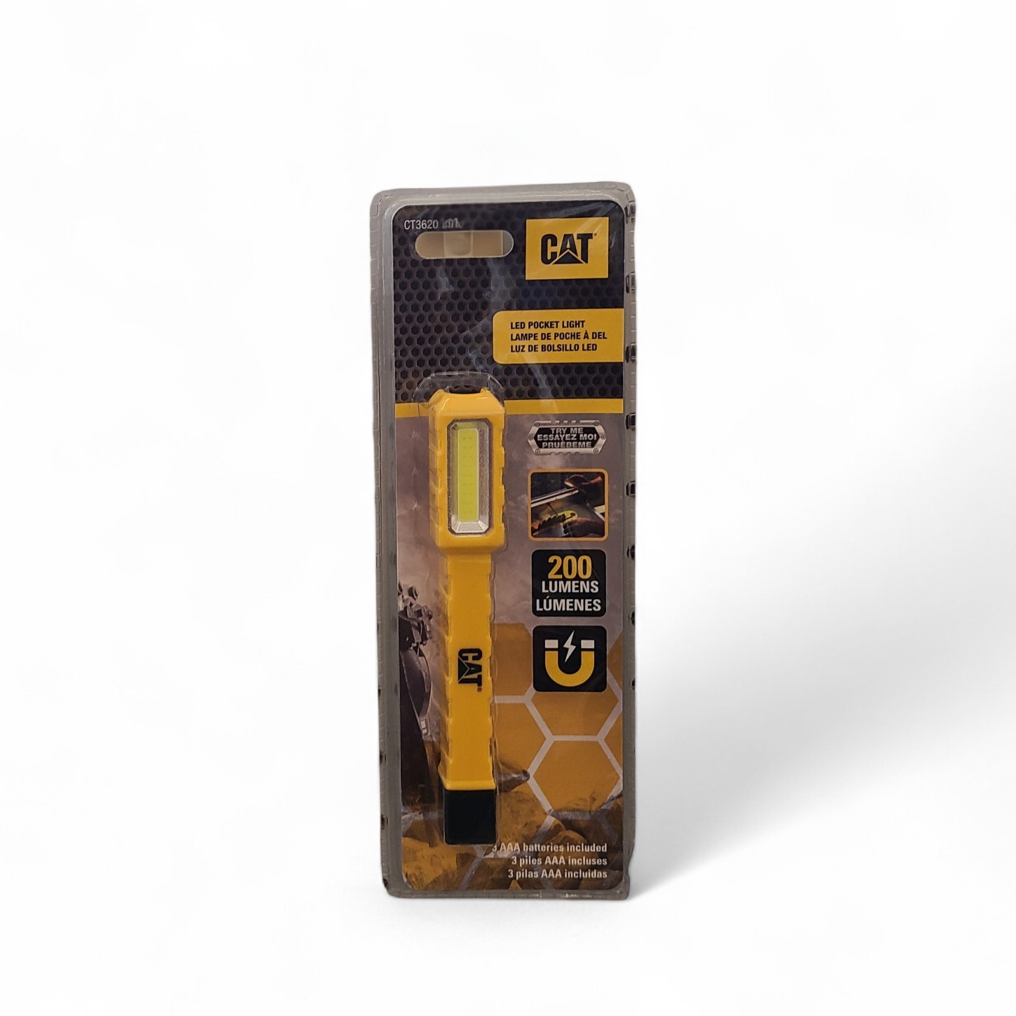 CAT EZ Red 200 Lumen LED Pocket Work Light