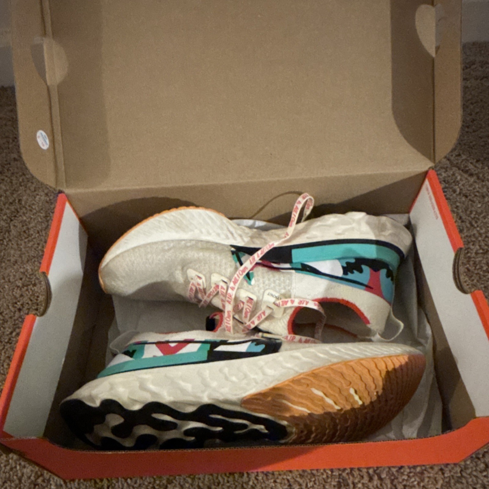 Nike React Infinity Run FK AS Men's Running Shoes Multicolor CV9312-100