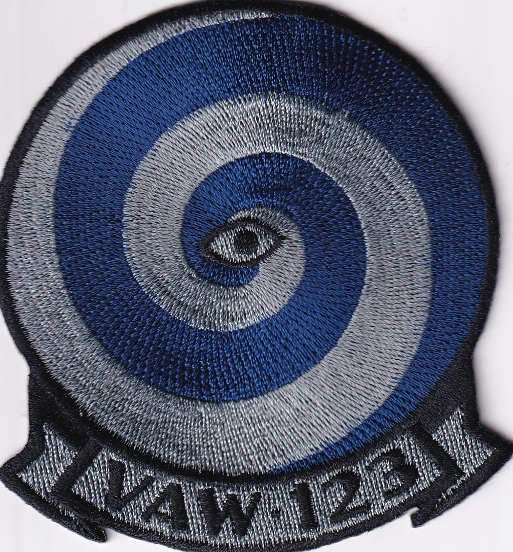 VAW-123 Airborne Command and Control Squadron US Navy aviation patch blue-gray