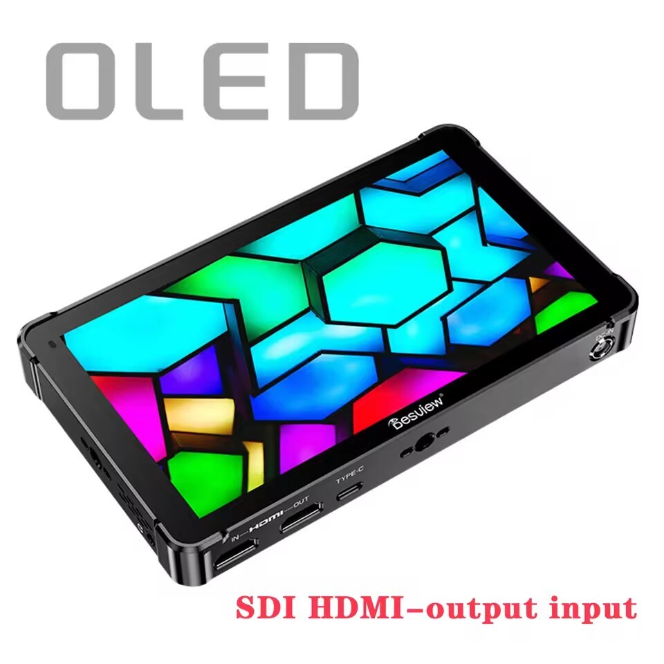 Desview OL7S 7inch 3D-LUT Dual HDMI SDI OLED Camera Field Video Monitor 1200Nits