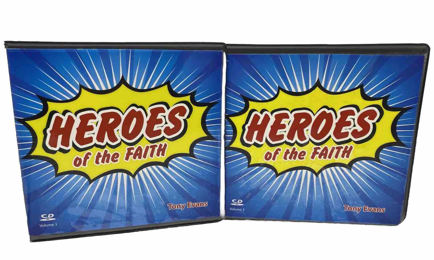 Heroes of the Faith - Vol 1 & 2 CD Sets - Biblical Messages by Dr Tony Evans