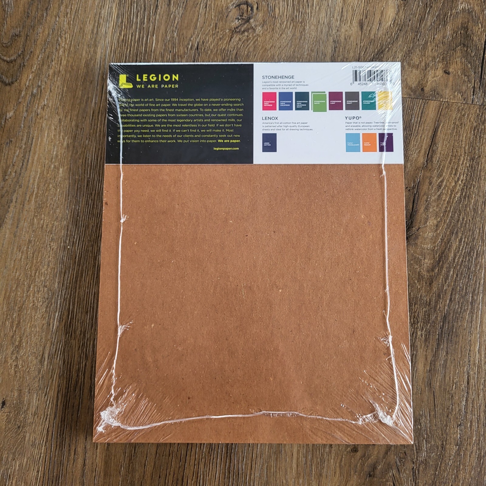 Stonehenge Aqua Block Coldpress Pad 8"X10" 15 Sheets/Pkg-Black 140lb