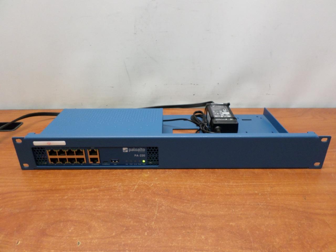 Palo Alto PA-220 Security Appliance Firewall - w/ Rack Shelf