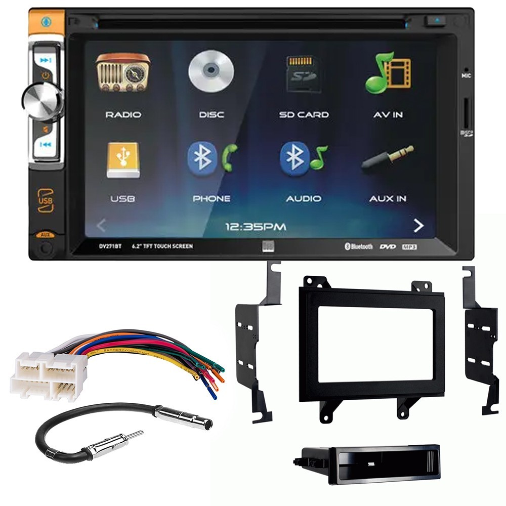 DV271BT CD/DVD Bluetooth AM/FM Radio Car Stereo For 1994-1997 Chevy S-10 Pickup