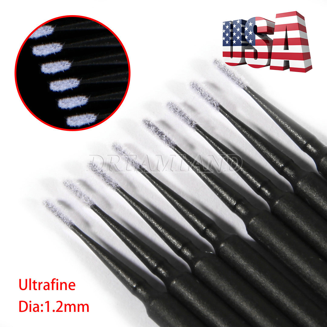 400pcs Dental Micro Applicator Brush Microbrush Tips Regular/Fine/Ultrafine