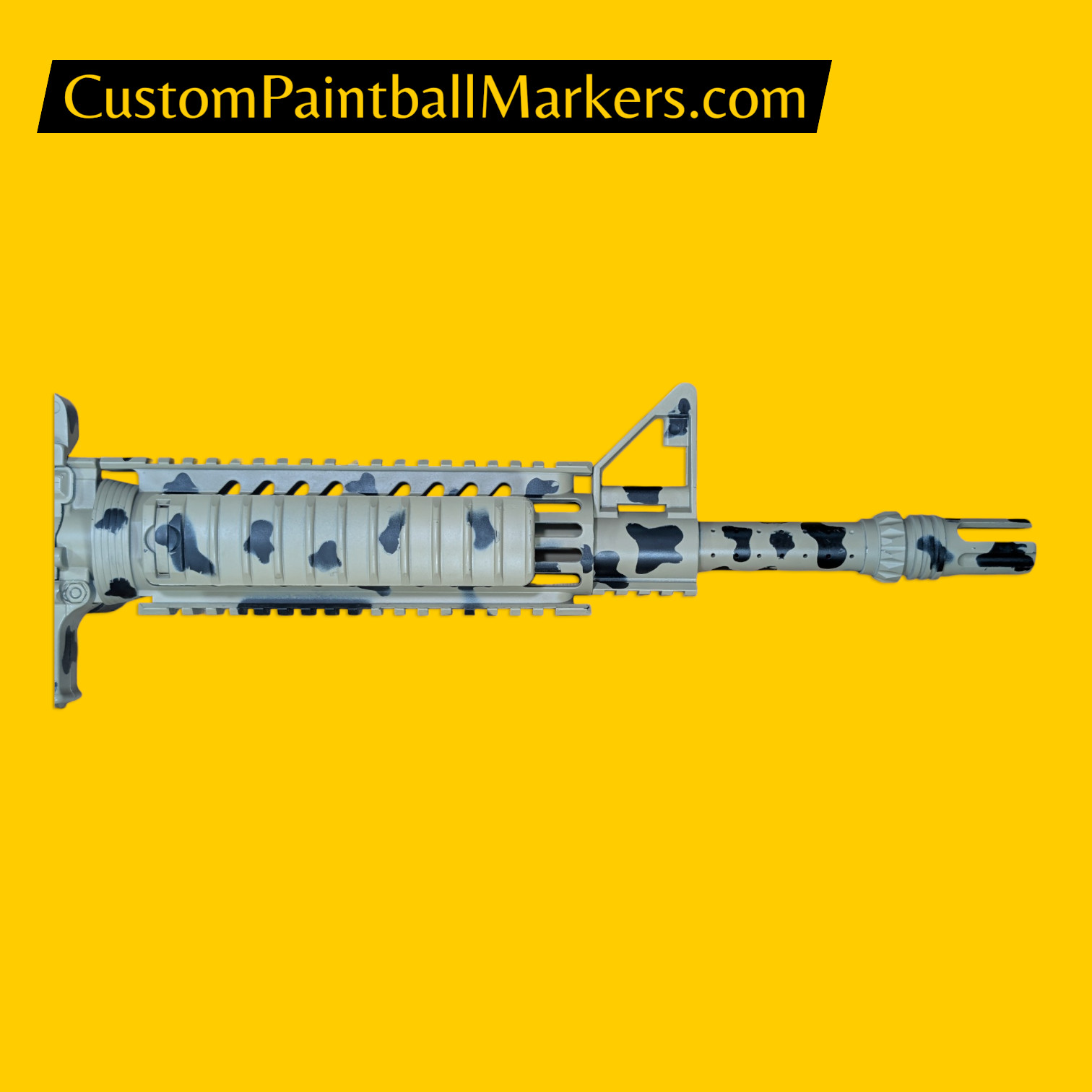 Tippmann TMC M16A4 “Desert Storm” Custom Magfed Paintball Marker