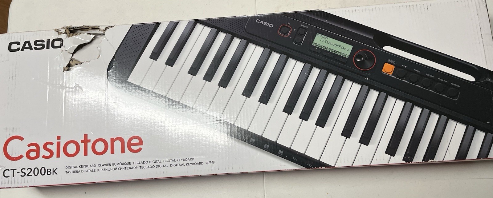 Casio CT-S200BK Casiotone 61-Key Portable Keyboard