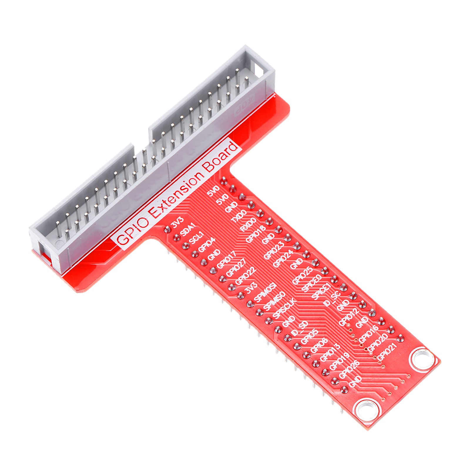 1 Pcs Assembled T Type Expansion Board with 80 Pins  T Type Breakout , Red