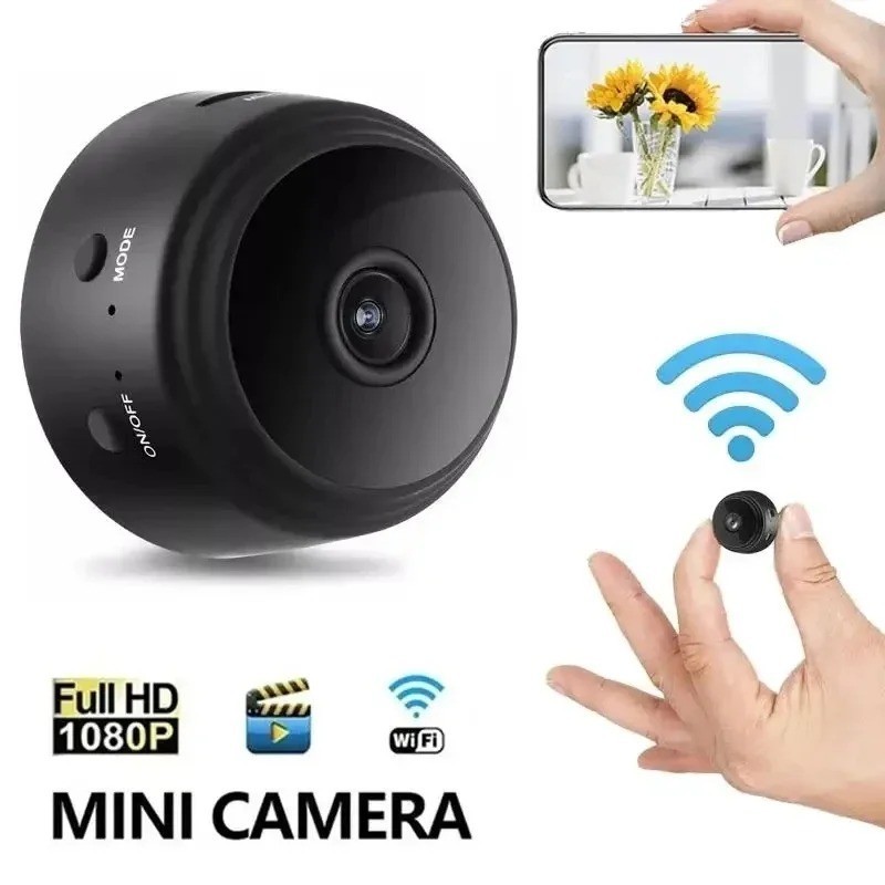 A9 WiFi Mini Camera  Wireless Security & Smart Home Monitor for Pets & Baby