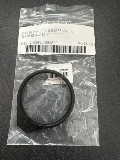 Whelen Aircraft Ring Clamp (Nylon), P/N 01-0450685-00 (New Surplus) (ST)