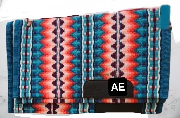 western Show wool saddle blanket Oversized 34*42