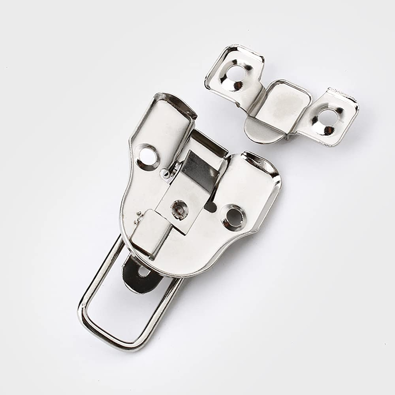 10PCS Metal Duckbilled Box Hasp Lock Toggle Latch Catch for Wooden Case Boxes...