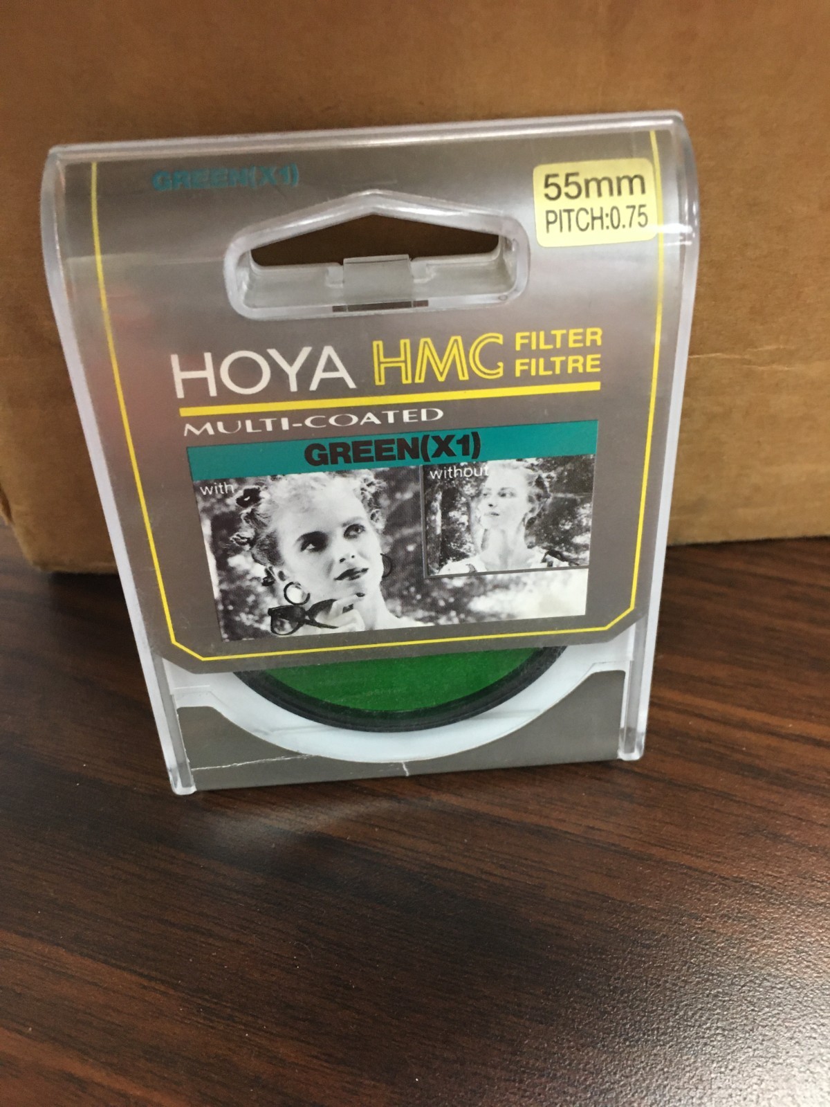 Hoya 55mm HMC Green (X1) Multi-Coated Camera Lens Filter