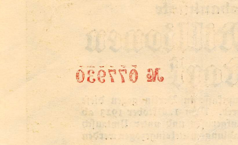 Germany Reichsbanknote 10 Million Mark  22.8.1923  RW-16  Circulated Banknote FF