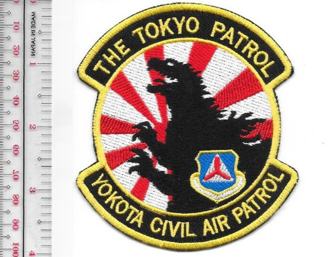 US Civil Air Patrol Japan US Air Force Auxiliary Yokota Tokyo vel    NO TARIFF