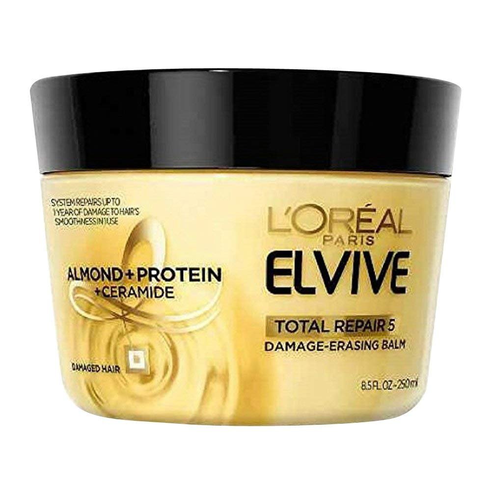 Loreal Paris Elvive Total Repair 5 Damage Erasing Balm Almond + Protein 8.5oz