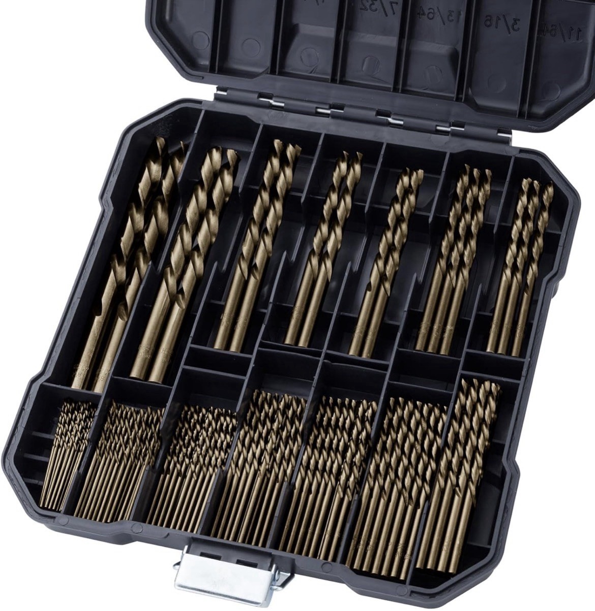 Drill Bits Set for Hardened Metal and Stainless Steel 99Pcs M35 High Speed Steel