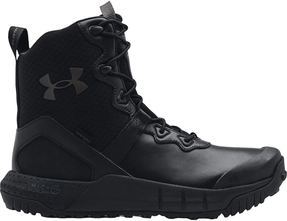 UNDER ARMOUR Mens Micro G Valsetz Waterproof 8" Tactical Combat Boot 3024266-001