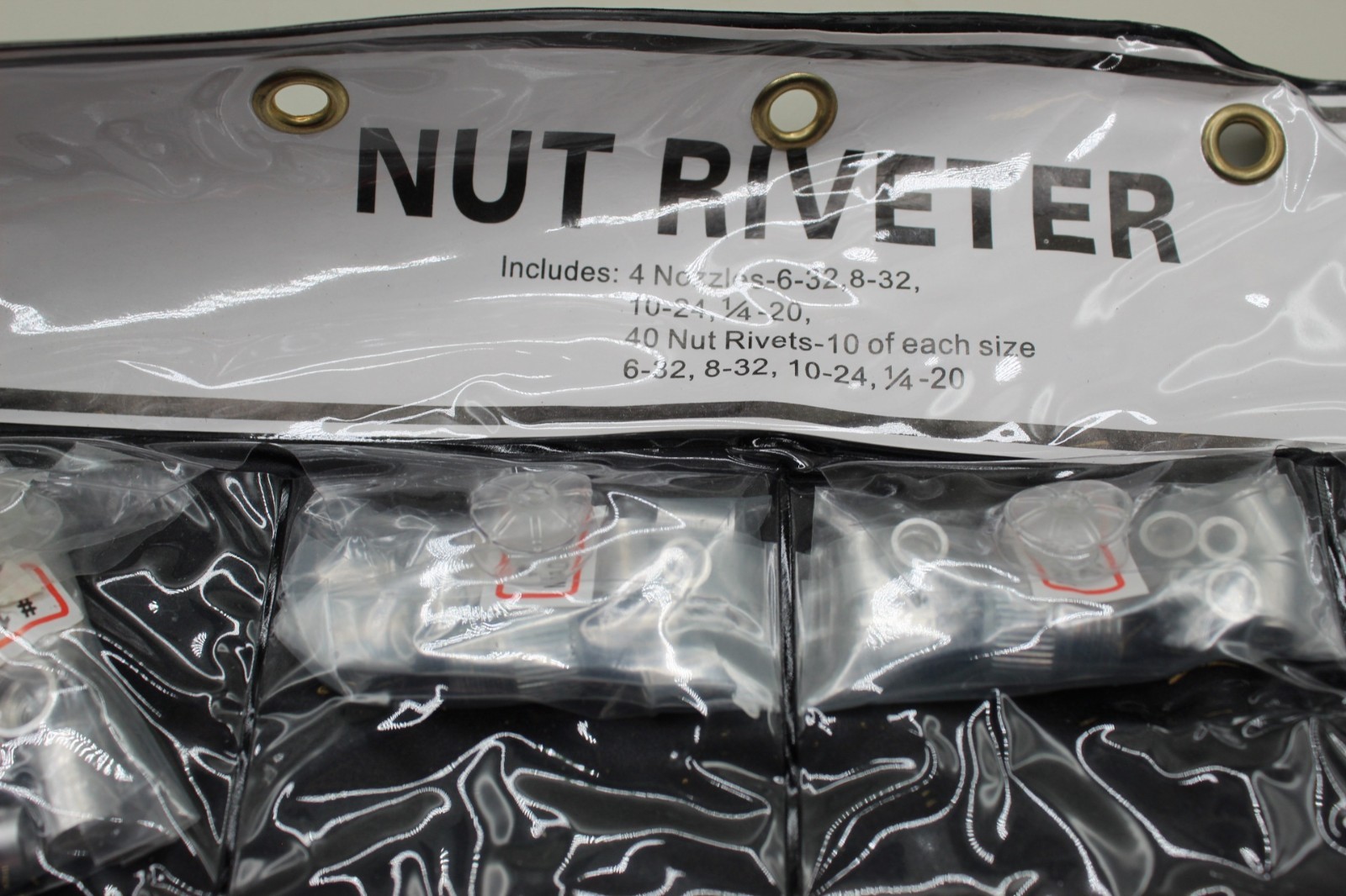 Pittsburgh Threaded Insert Riveter Kit 38 Pieces #1210