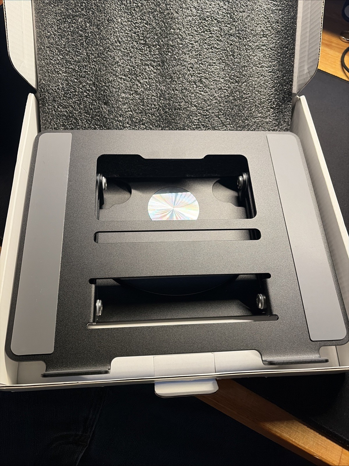 Black LS928 Rotatable / Foldable Laptop Stand 360* Rotation NEW