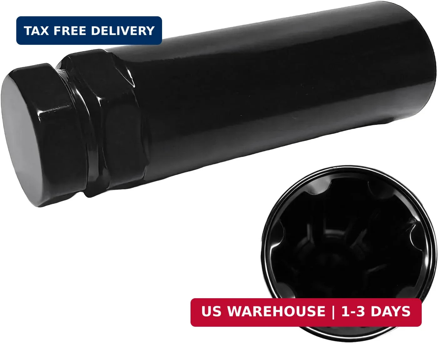 7 Spline Tuner Lug Nut Key, 7 Point Spline Drive Tuner Socket Key Wrench Replace