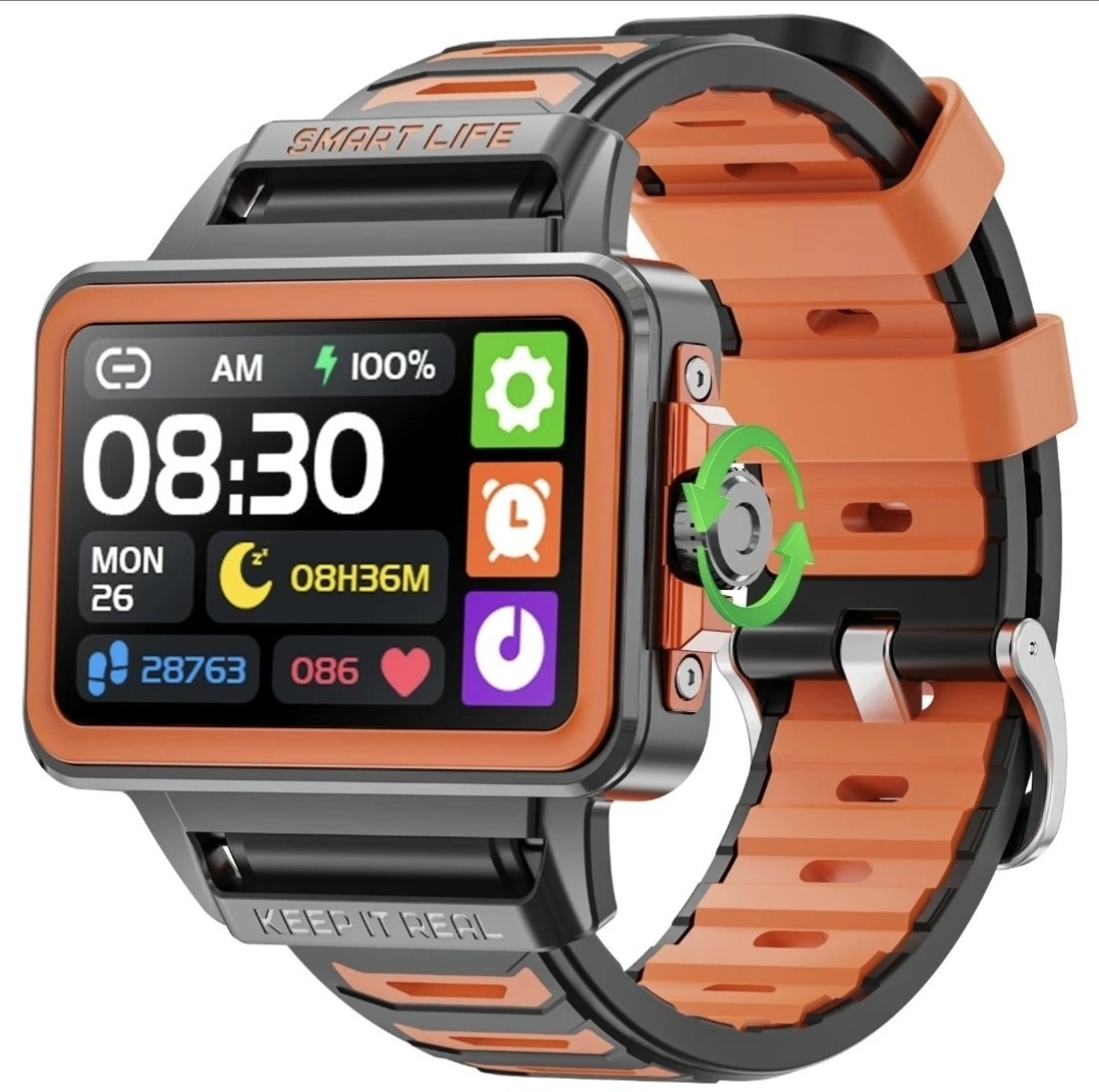 NEW Smart Watch. Fitness Tracker with Clock Chip & Heart Rate/Sleep Monitor