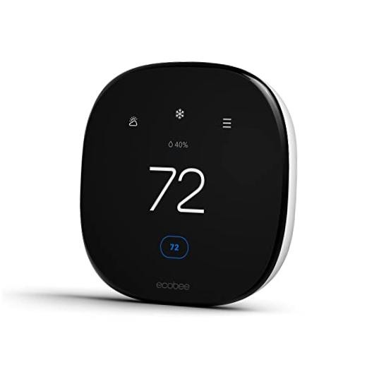 ecobee Smart Enhanced - Programmable Wifi - Works with Siri, No Size Thermostat