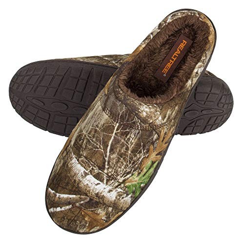 Men's Memory Foam Moccasin House Slipper Indoor/Outdoors XX-Large Camo