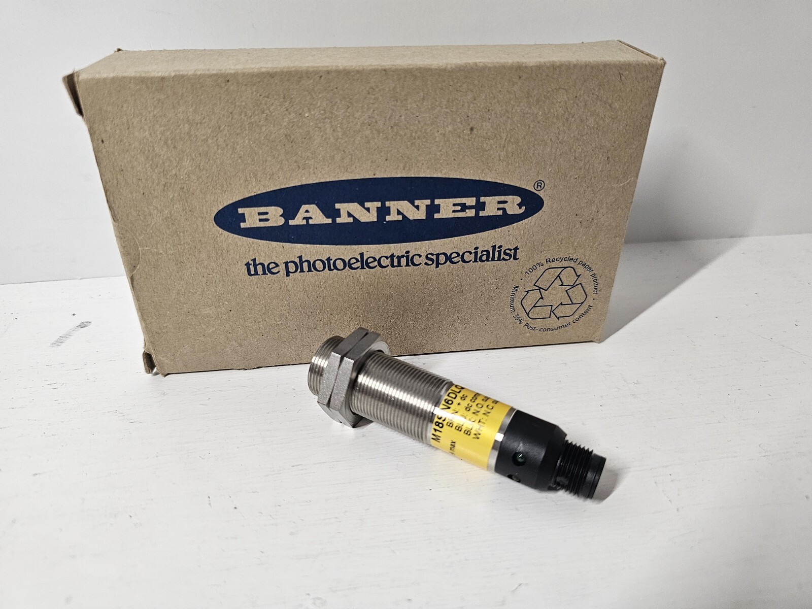 BANNER ENGINEERING M18SN6DLQ / 48665 (BRAND NEW)