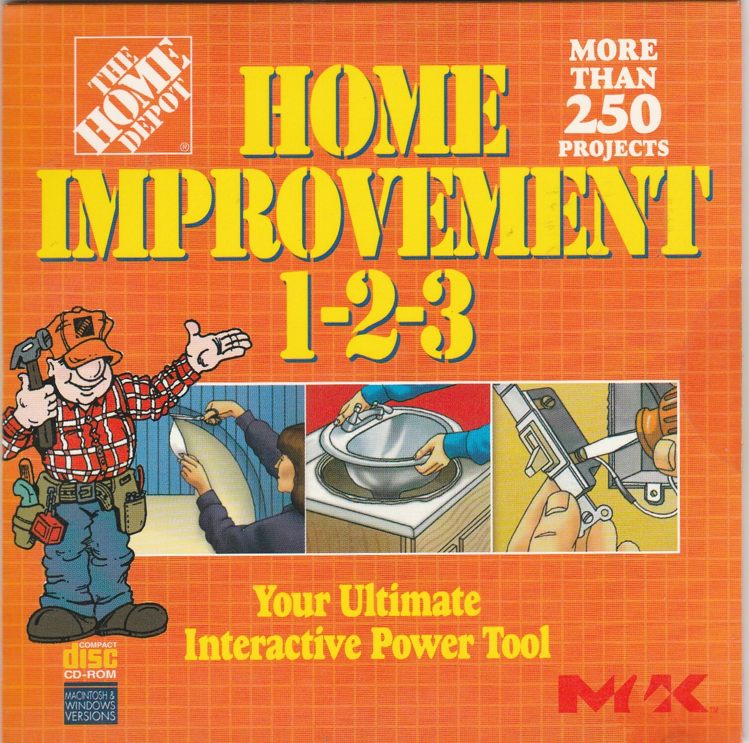 The Home Depot Home Improvement 1-2-3 by M2K for WIN 95/98/2000/XP & Mac 7.1