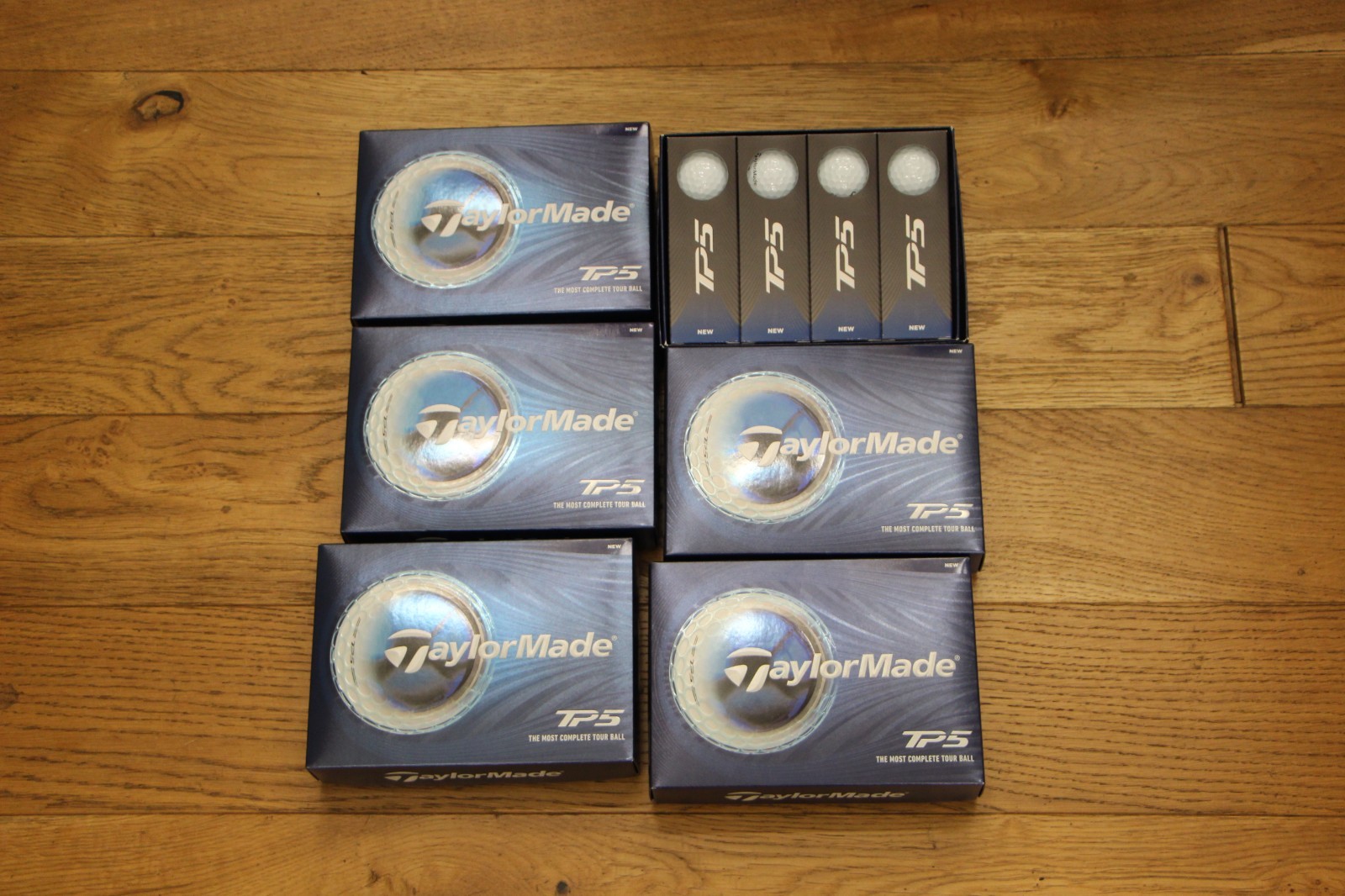 Brand NEW 2026 TAYLORMADE TP5 White GOLF BALL  - 6 DOZEN Balls