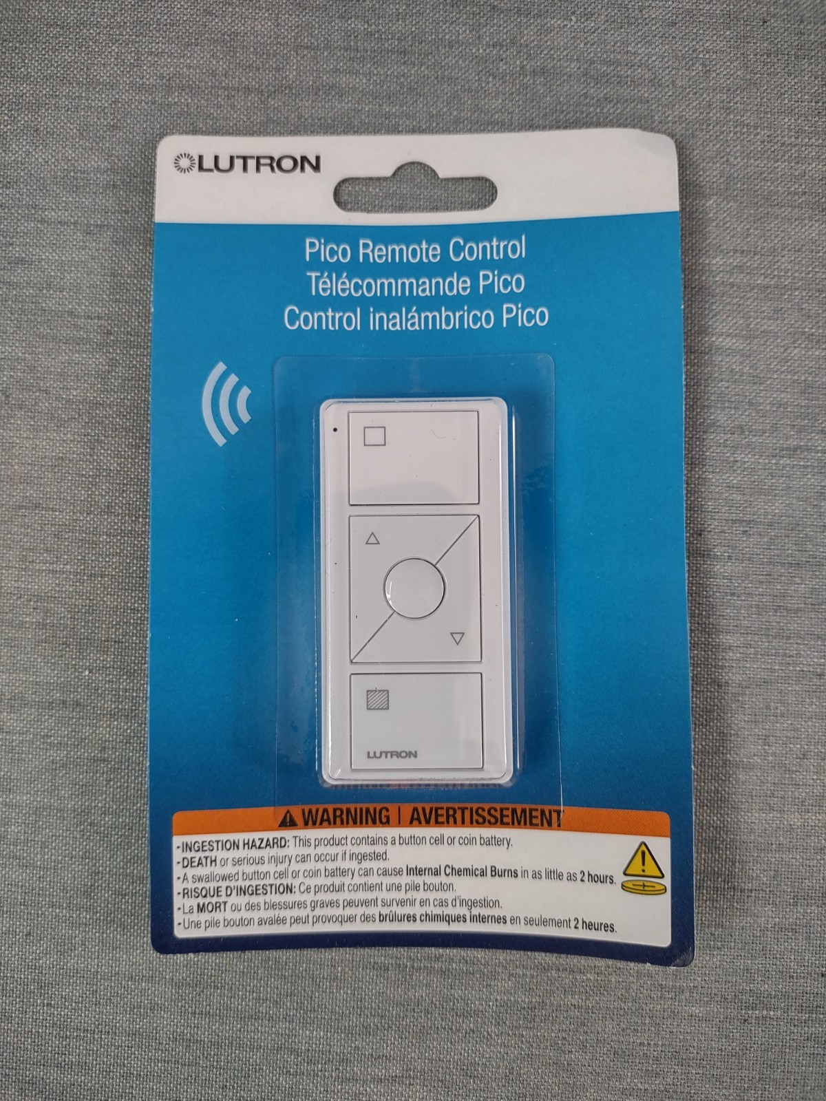Lutron Pico Wireless Smart Remote Control - BRAND NEW PJ2-3BRL-GWH-S01
