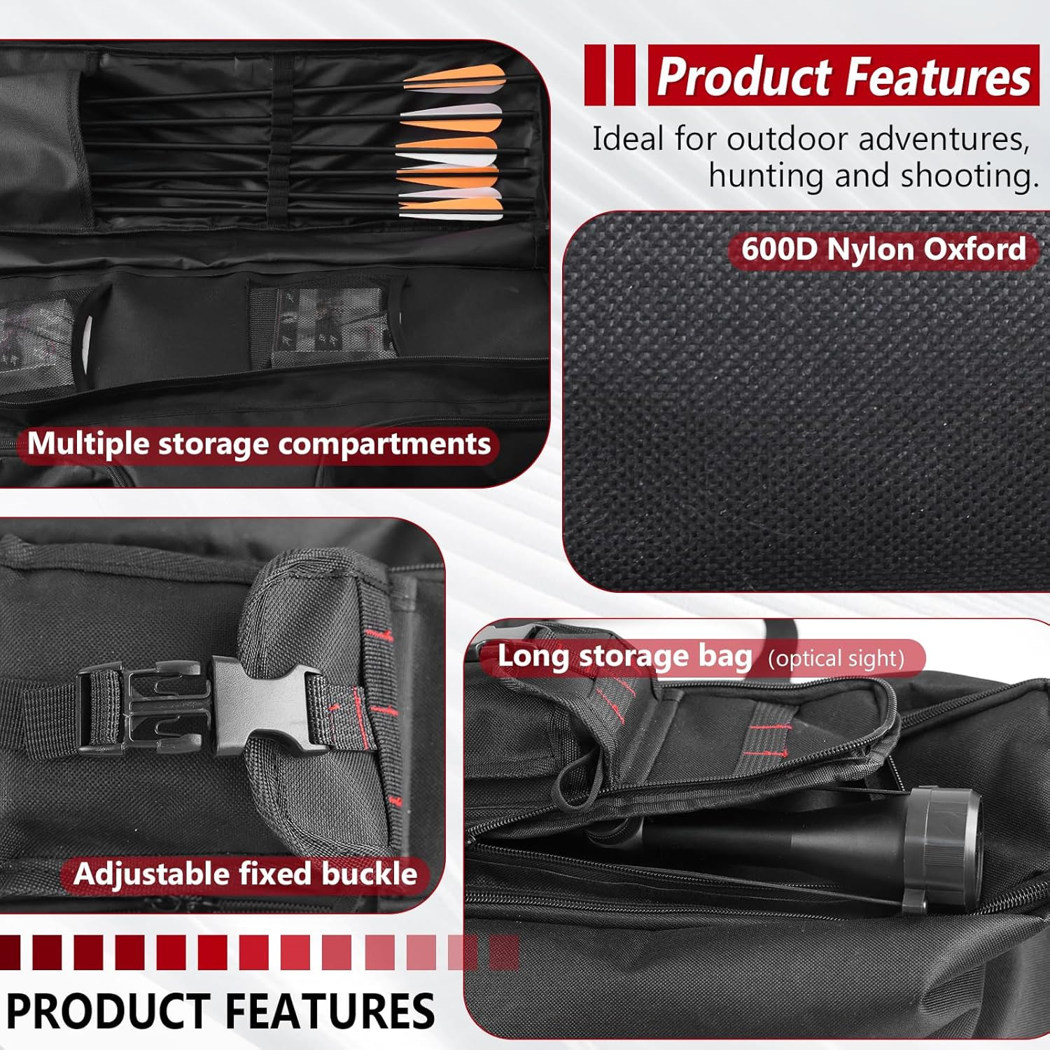 Crossbow Box Soft Lining to Protect the Crossbow Equipped with a Pocket Specific