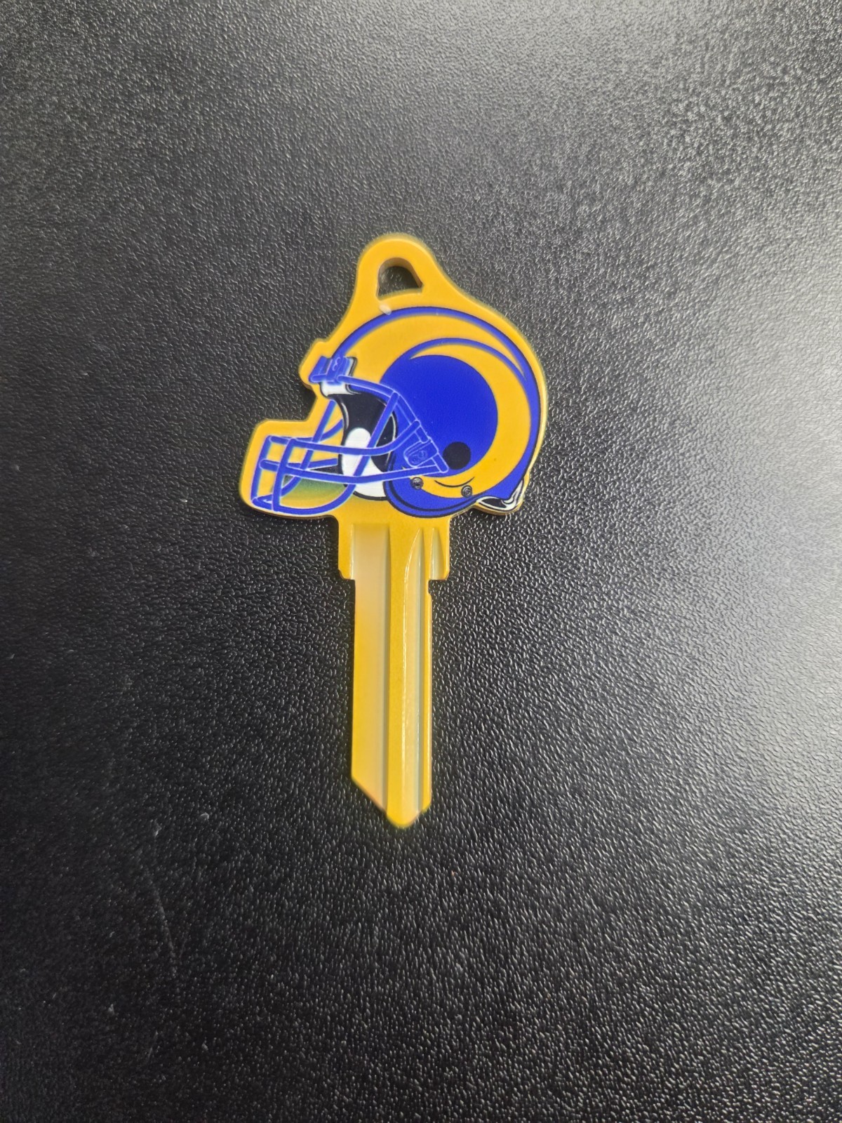 NFL LOS ANGELES RAMS HELMET SCHLAGE SC1 KEYBLANK - READ DETAILS BELOW