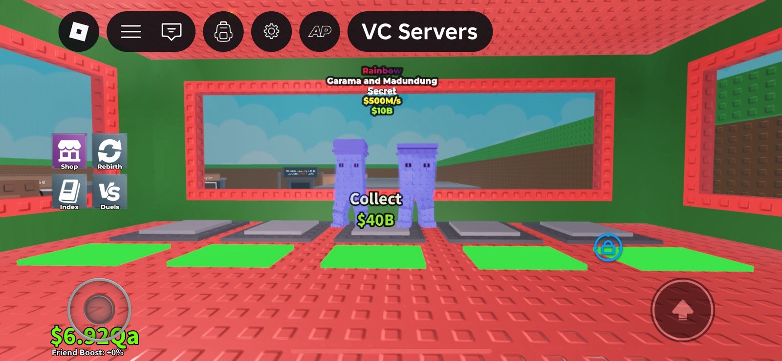 VC Servers Rainbow Secret Game Item Asset $500M/s $10B Collectible